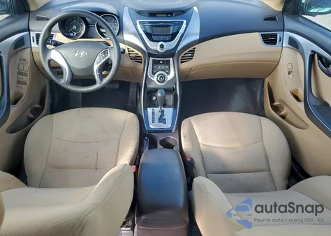 2013 Hyundai Elantra Gls from USA, damaged, VIN 5NPDH4AE2DH153984